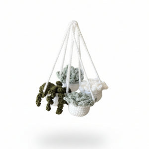 Car Mirror Charms - Willing Hands Crochet - Painted Door on Main