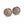 Bezel Earrings - Sweet Bean Art - Painted Door on Main