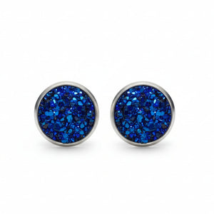 Bezel Earrings - Sweet Bean Art - Painted Door on Main