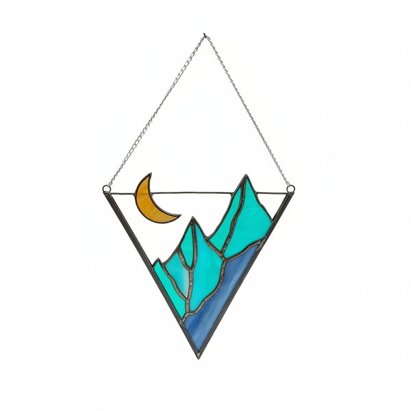 Gree Diamond Mountains - A Touch Of Glass - Painted Door on Main