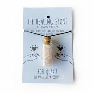 The Healing Stone Necklace - Jasper & Rae - Painted Door on Main