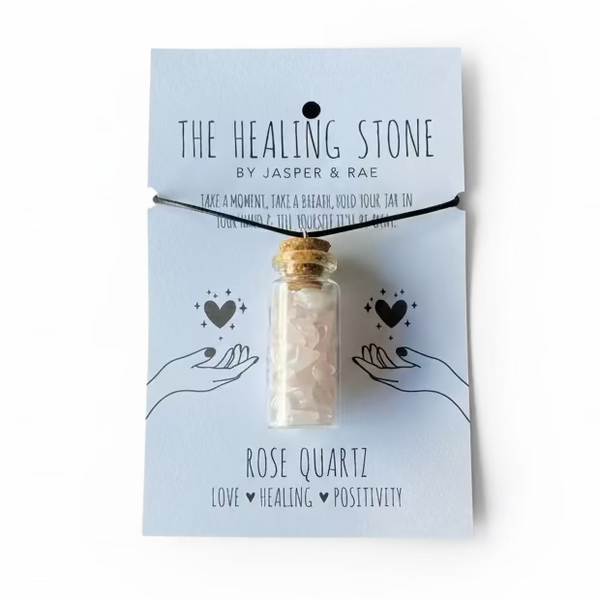The Healing Stone Necklace - Jasper & Rae - Painted Door on Main