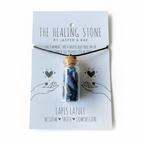 The Healing Stone Necklace - Jasper & Rae - Painted Door on Main