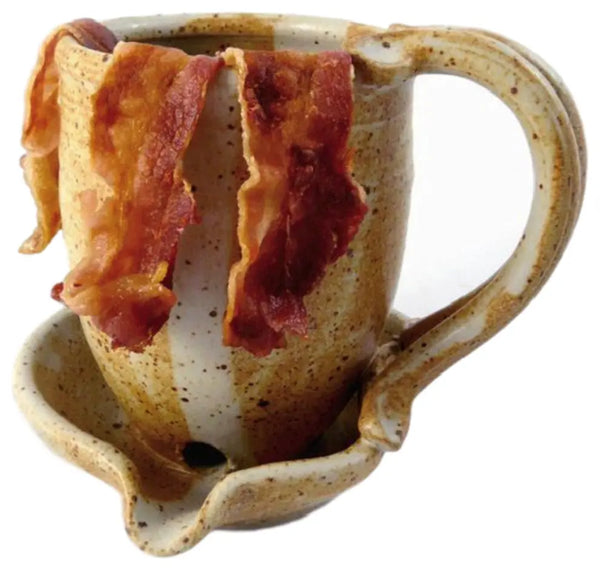 075-43 Microwave Bacon Cooker - Elizabeth's Clay Vision