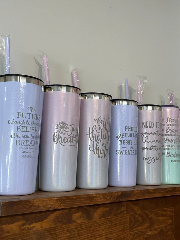 856-16 Stainless Steel Tumblers - Behind the Door Creations