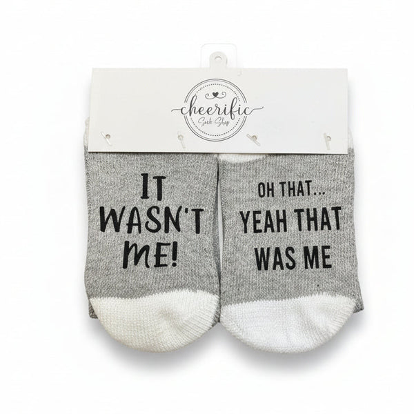 Kid's Socks - Cheerific Sock Shop - Painted Door on Main