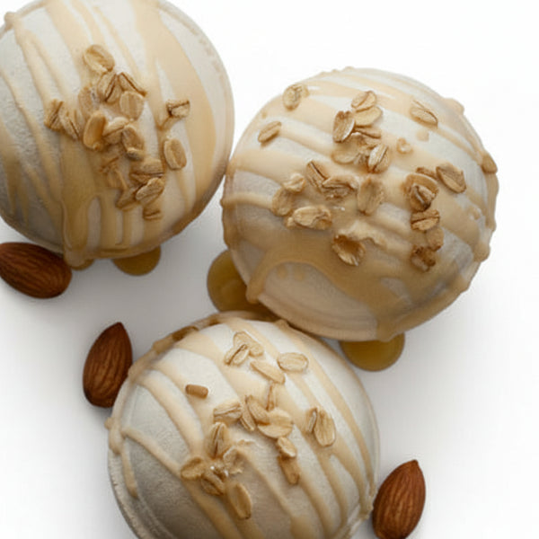 Luxury Oat Bath Bombs - Oatmel Bath & Body - Painted Door on Main