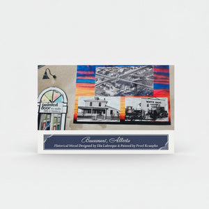 Post Card - Painted Door on Main - Painted Door on Main