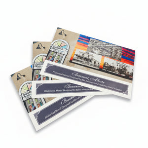 Post Card - Painted Door on Main - Painted Door on Main