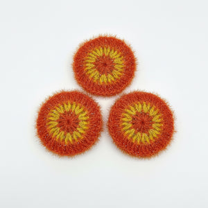 Pot Scrubbers - Leslie's Stitchery - Painted Door on Main