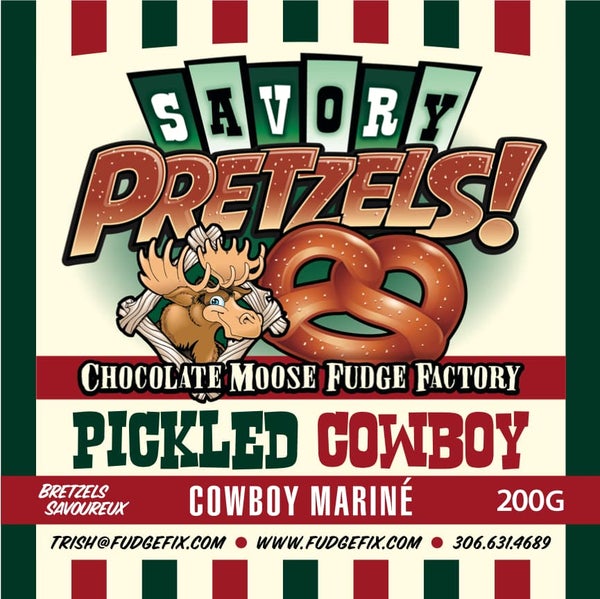 808-12 Gourmet Pretzels - Chocolate Moose Fudge Factory