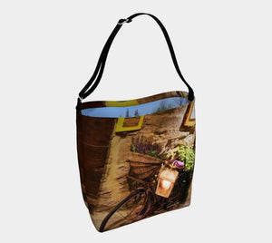 007-26 Art Totes - Ealanta Art Wear freeshipping - Painted Door on Main Gift & Gallery