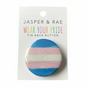 Wear Your Pride Pin Back Buttons - Jasper & Rae - Painted Door on Main
