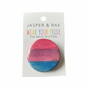 Wear Your Pride Pin Back Buttons - Jasper & Rae - Painted Door on Main