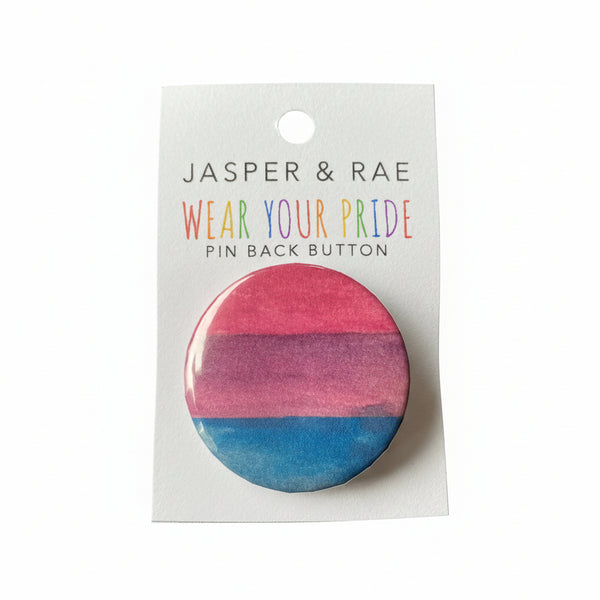 Wear Your Pride Pin Back Buttons - Jasper & Rae - Painted Door on Main