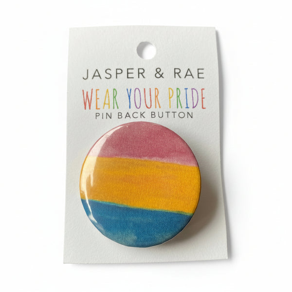 Wear Your Pride Pin Back Buttons - Jasper & Rae - Painted Door on Main