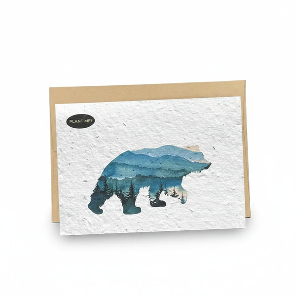 Wildlife Collection Plantable Cards - Plantable Greetings - Painted Door on Main